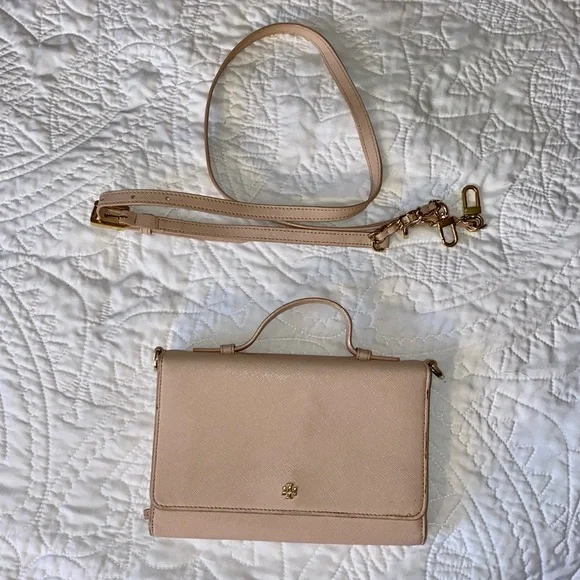 Tory Burch Saffiano Leather Crossbody - Picture 14 of 15